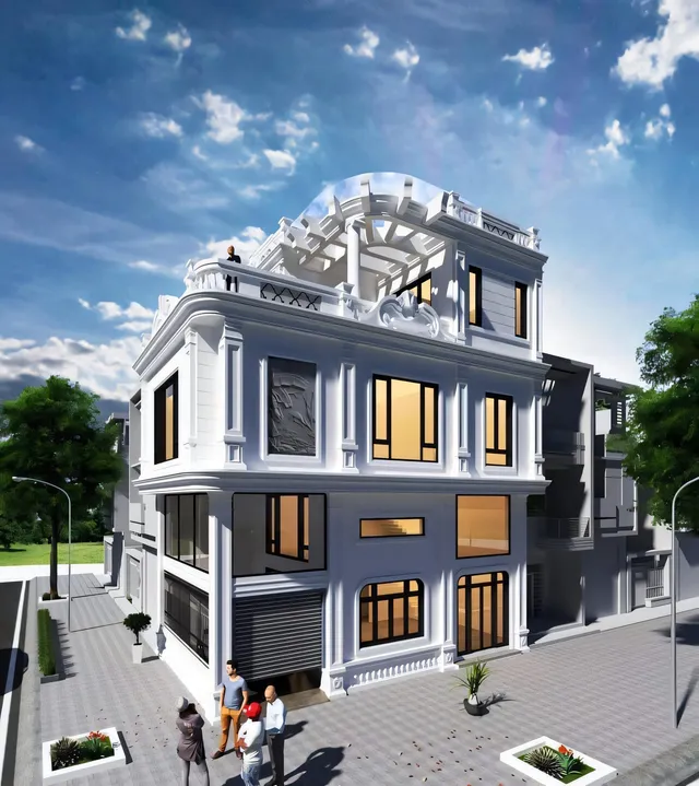 Mẫu nhà 41 Gia Khánh đã thi công – góc nhìn 2