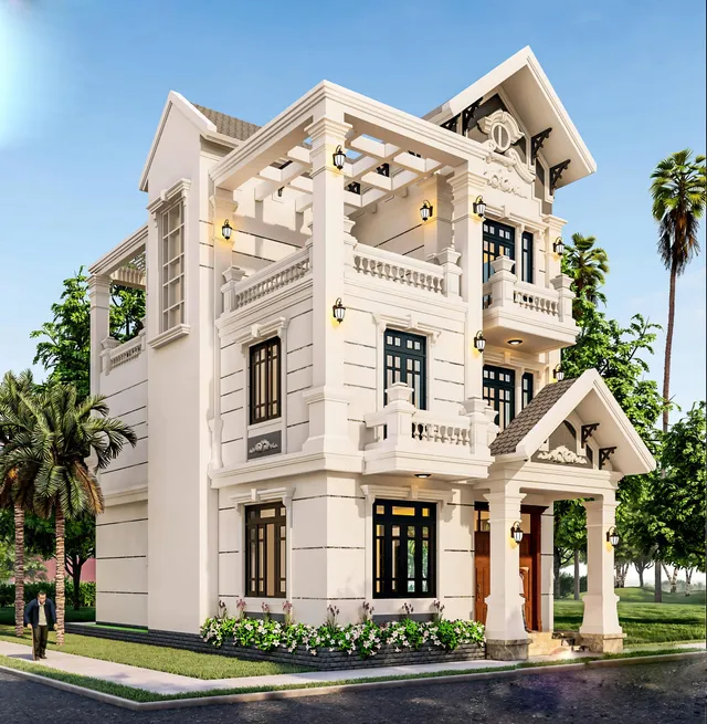 Mẫu nhà 25 Gia Khánh đã thi công – góc nhìn 2