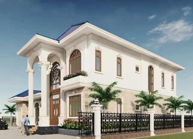 Mẫu nhà 24 Gia Khánh đã thi công – góc nhìn 2