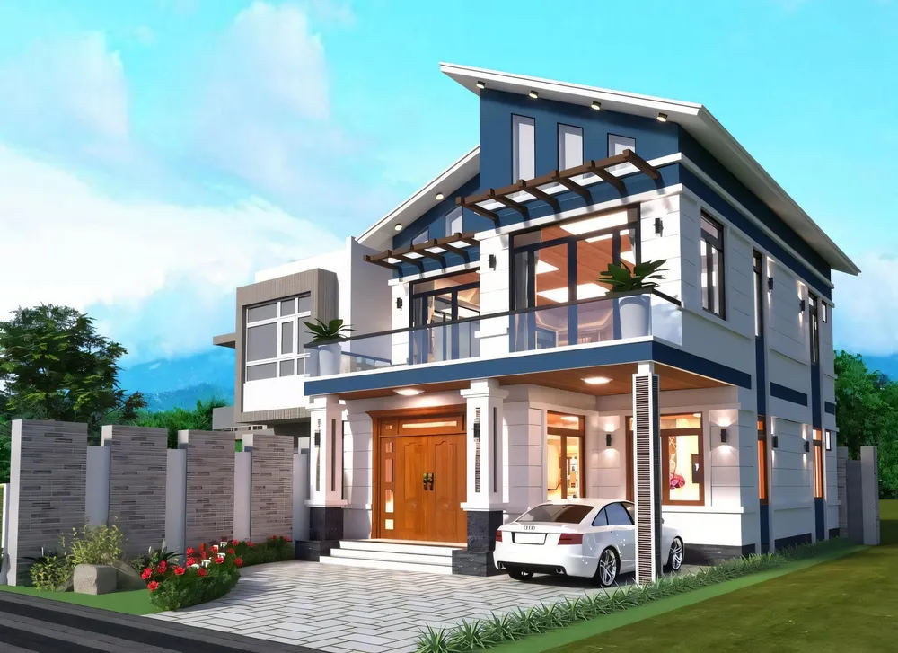 Công trình Gia Khánh thi công – minh họa bài: Những điều cần lưu ý khi thiết kế nhà phố